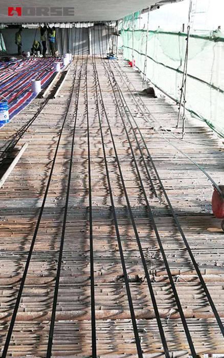 install prestressed FRP laminate