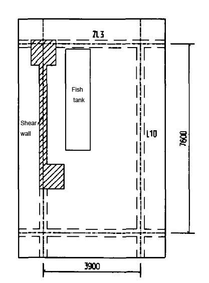 Carbon fiber used for flexural reinforcement of floor slab