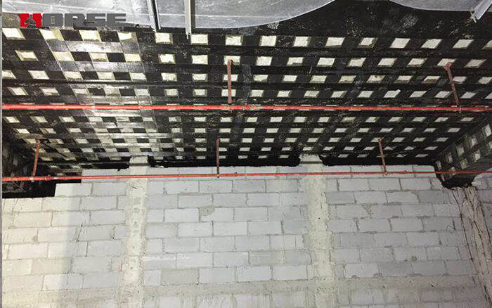 Carbon fiber structure reinforcement