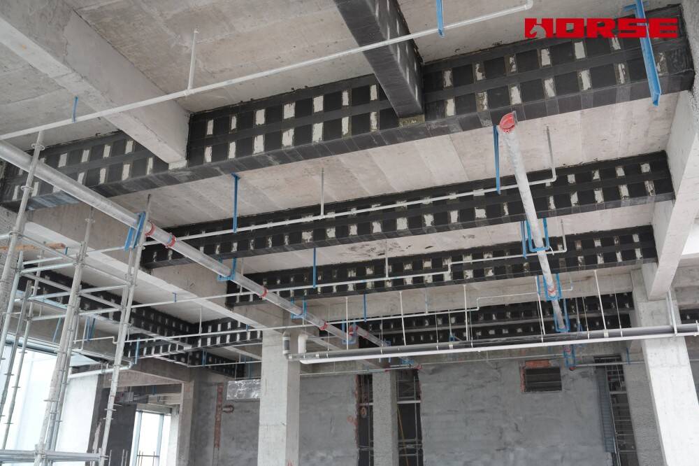 Carbon Fiber Reinforced Four-Story Concrete Railway Station Carbon Fiber Reinforced Four-Story Concrete Railway Station