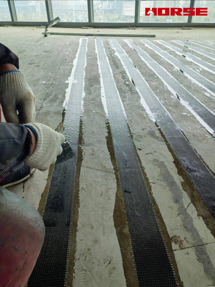 CFRP Fabric Strengthening for R&D Office Floor