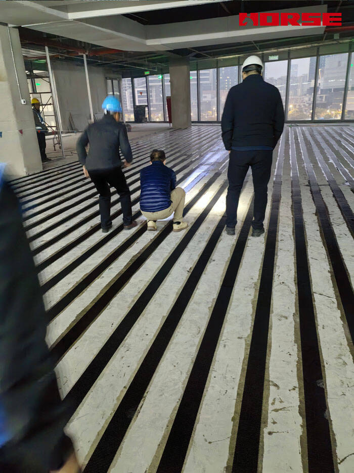 CFRP Fabric Strengthening for R&D Office Floor