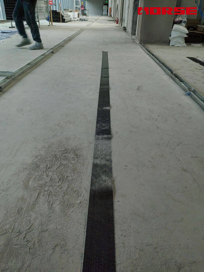 CFRP Fabric Strengthening for R&D Office Floor