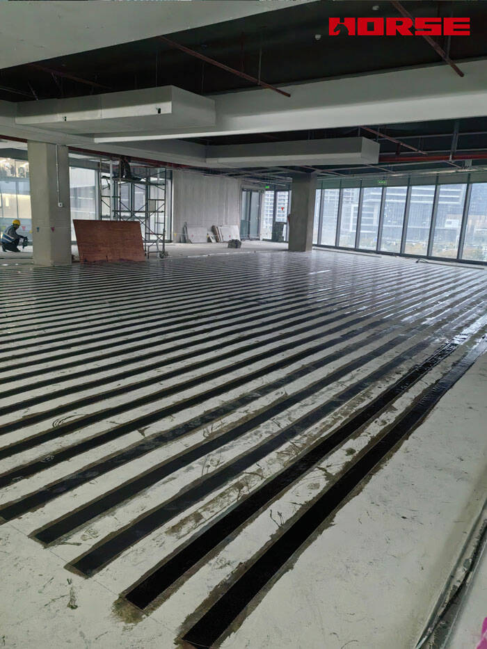 CFRP Fabric Strengthening for R&D Office Floor