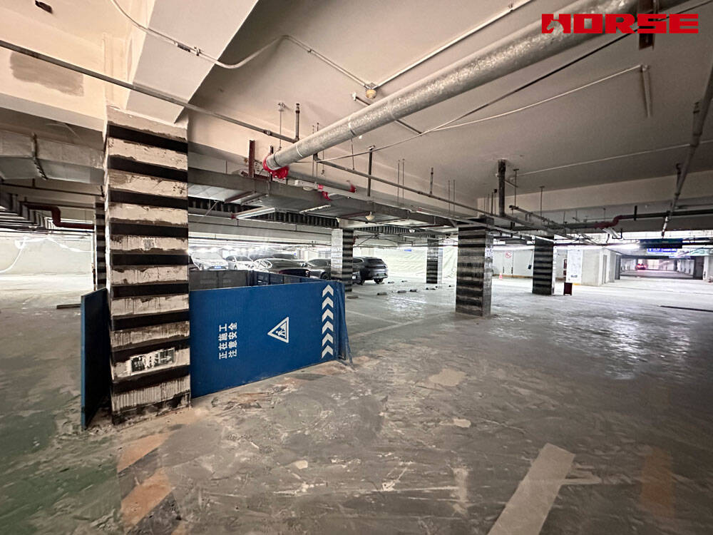 Underground Garage Structural Strengthening | Carbon Fiber Rehabilitation