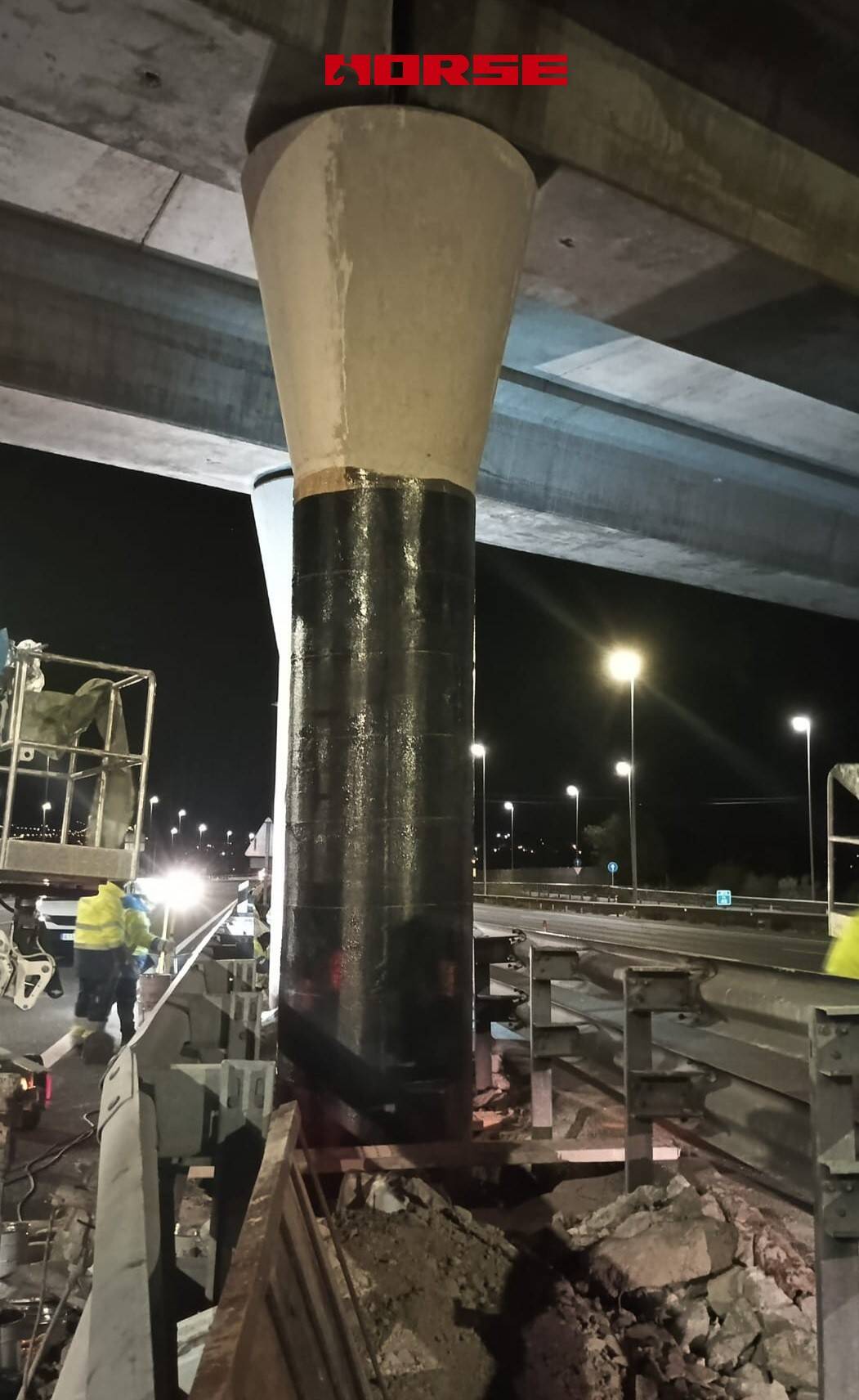Advanced Carbon Fiber Products for Bridge Pier Strengthening