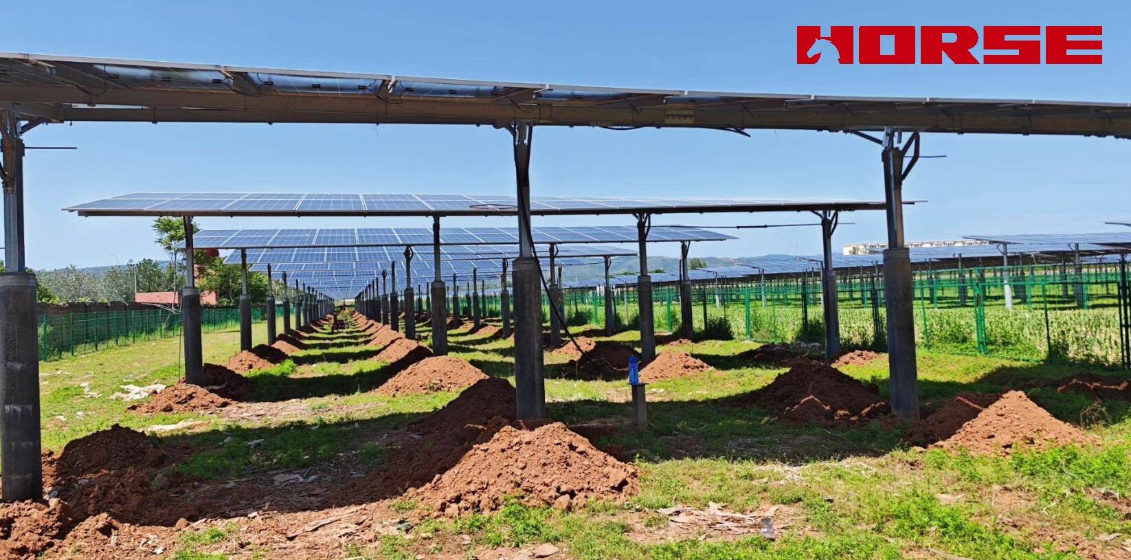Carbon Fiber Strengthen Photovoltaic Reinforced Concrete Pier