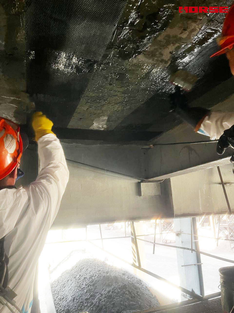 Carbon Fiber Reinforced Coke Storage Bunker Carbon Fiber Reinforced Coke Storage Bunker