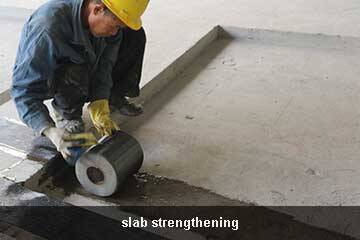 cfrp sheet strengthening repair